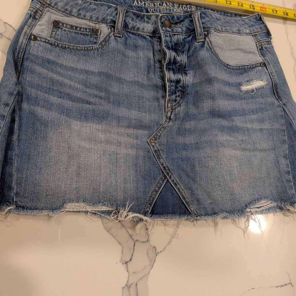 American Eagle Outfitters Blue Denim Skirt